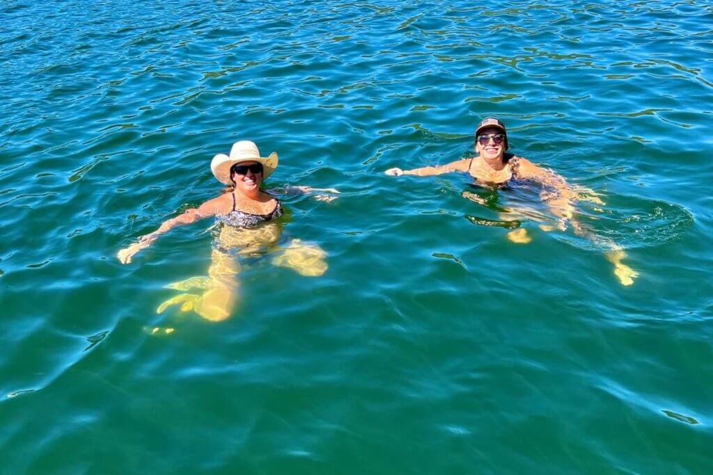 Swimming at Bucks Lake